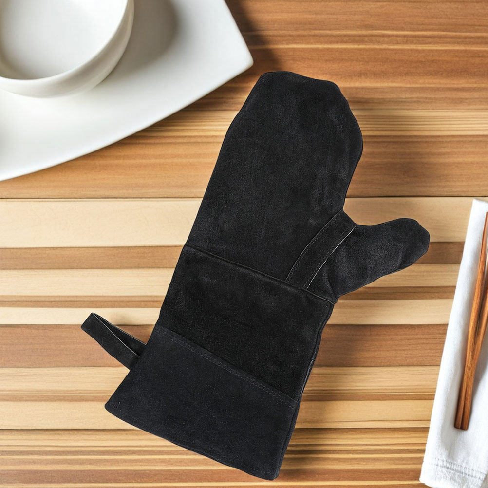 3Pcs Black Heat Resistant Oven - Heat Resistant Glove ulasan dan harga