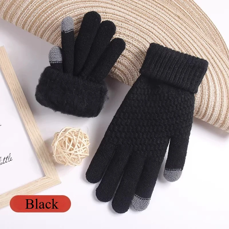 2026 Winter New Plush Lined Th - Wool Glove Lined ulasan dan harga