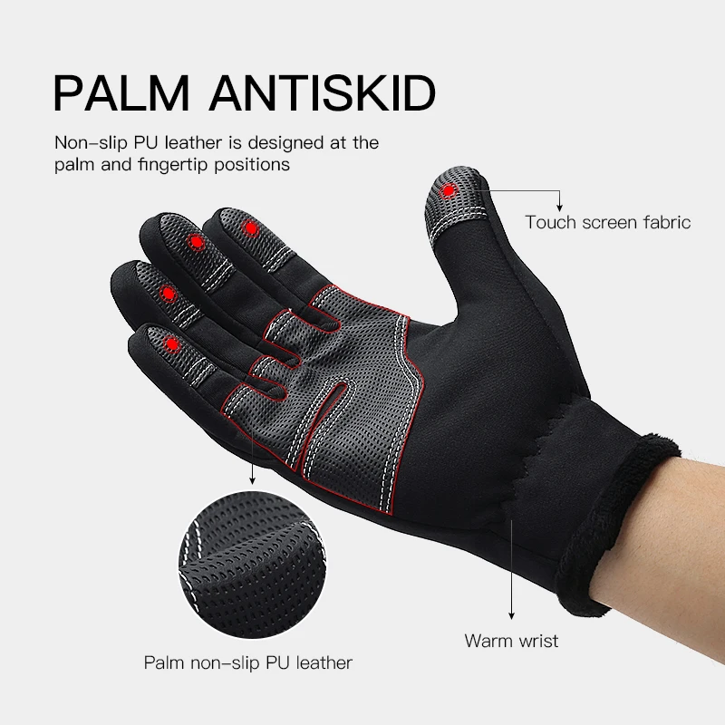 Kyncilor Motorcycle Gloves Win - Ski Glove Waterproof ulasan dan harga