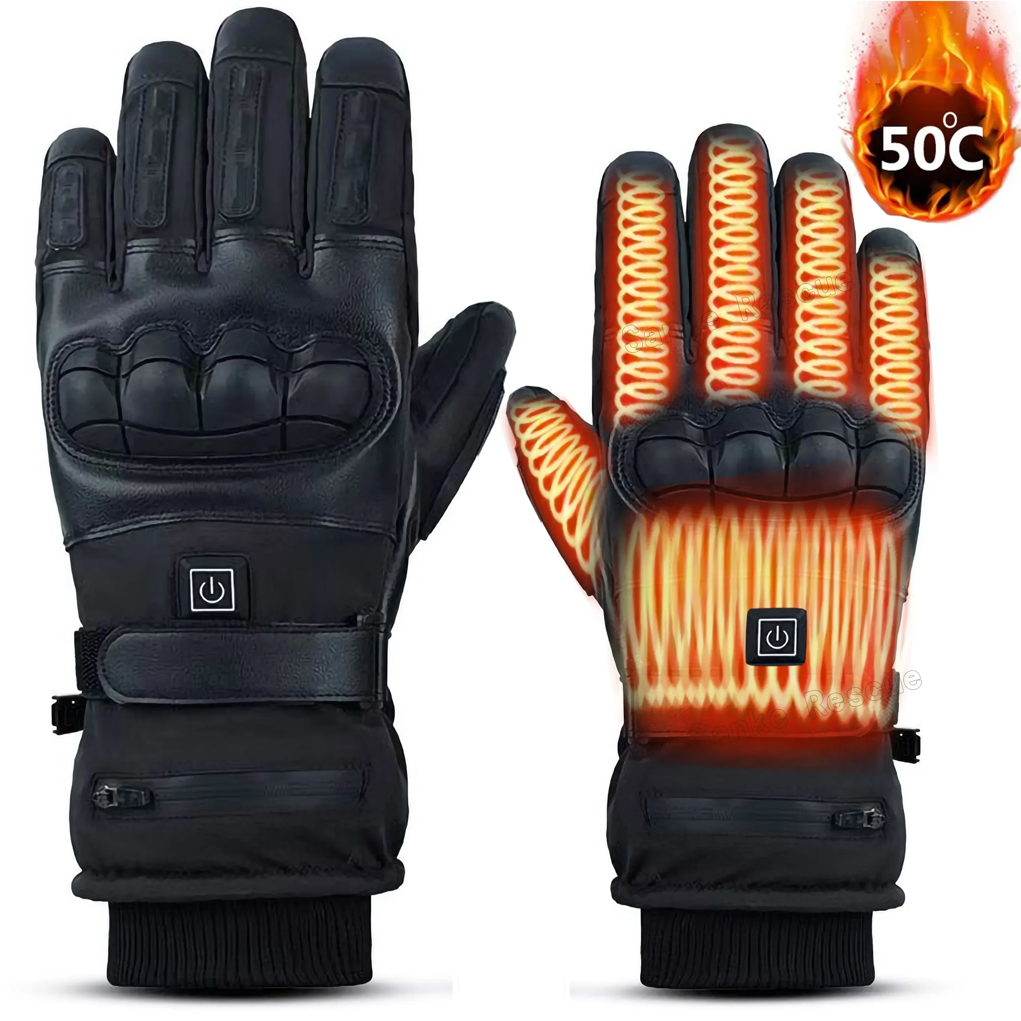 Electric Heated Gloves Thermal - Ski Glove Waterproof ulasan dan harga